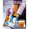 image:imageOutdoorMaster Merino Wool Ski Socks for Kids Boys amp Girls Thermal Winter Warm Snowboarding Socks for Cold WeatherGreen gray purple Gray mt View