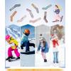 image:imageOutdoorMaster Merino Wool Ski Socks for Kids Boys amp Girls Thermal Winter Warm Snowboarding Socks for Cold WeatherMt View  2 Pack