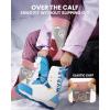 image:imageOutdoorMaster Merino Wool Ski Socks for Kids Boys amp Girls Thermal Winter Warm Snowboarding Socks for Cold WeatherPink Gray