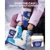 image:imageOutdoorMaster Merino Wool Ski Socks for Kids Boys amp Girls Thermal Winter Warm Snowboarding Socks for Cold WeatherZ Blue Grey