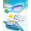 image:imageOutdoorMaster Kids Swim Goggles 2 Pack  Quick Adjustable Strap Swimming Goggles for KidsBlue Pink
