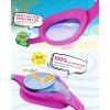 image:imageOutdoorMaster Kids Swim Goggles 2 Pack  Quick Adjustable Strap Swimming Goggles for KidsBlue Red