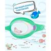 image:imageOutdoorMaster Kids Swim Goggles 2 Pack  Quick Adjustable Strap Swimming Goggles for KidsRevo Blue Cyan
