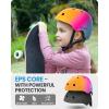 image:imageOutdoorMaster Youth amp Kids Bike Helmet  Adjustable MultiSports Skateboard Helmet with Removable Liners for Balance Bike Kids Scooter One Wheel HoverboardOrange Pink Blue