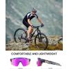 image:imageOutdoorMaster Hawk II Polarized Sports Sunglasses for Men Women UV400 Protection Cycling Baseball Running Fishing GolfBlue Framerevo Purple Cat3