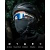 image:imageOutdoorMaster Hawk II Polarized Sports Sunglasses for Men Women UV400 Protection Cycling Baseball Running Fishing GolfWhite Framerevo Blue Cat3