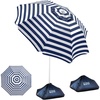 A-Navy Striped Simple