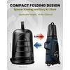 image:imageOutdoorMaster Golf Travel Bags for Airlines with Wheels and Hard Case Top Protect Golf Clubs Lightweight and Easy to Maneuver Upgrade VersionBlue