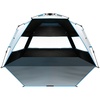 image:imageOutdoorMaster Beach Tent with Blackout Shelter Technology Portable Sun Shade Shelter 4 Person Pop Up Beach Tents with UPF 50 UV Protection 95mm Thick Pole 3 Ventilating Mesh Windows KahkiOcracoke Coast