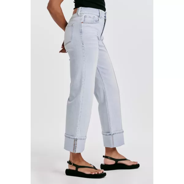 DEAR JOHN Women's Holly Super High Rise Straight Jeans