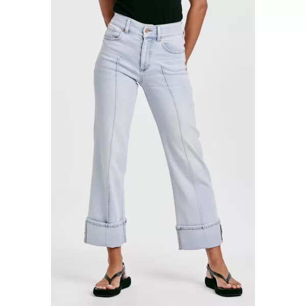 DEAR JOHN Women's Holly Super High Rise Straight Jeans