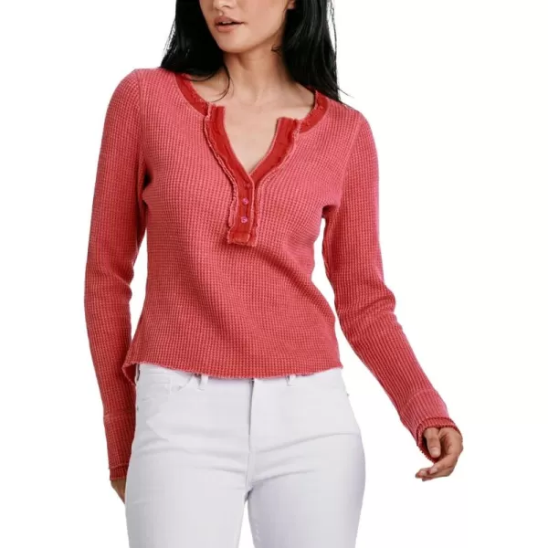 DEAR JOHN Women's Luna Thermal Placket Top