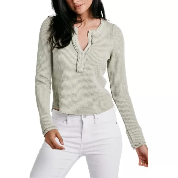 DEAR JOHN Women's Luna Thermal Placket Top