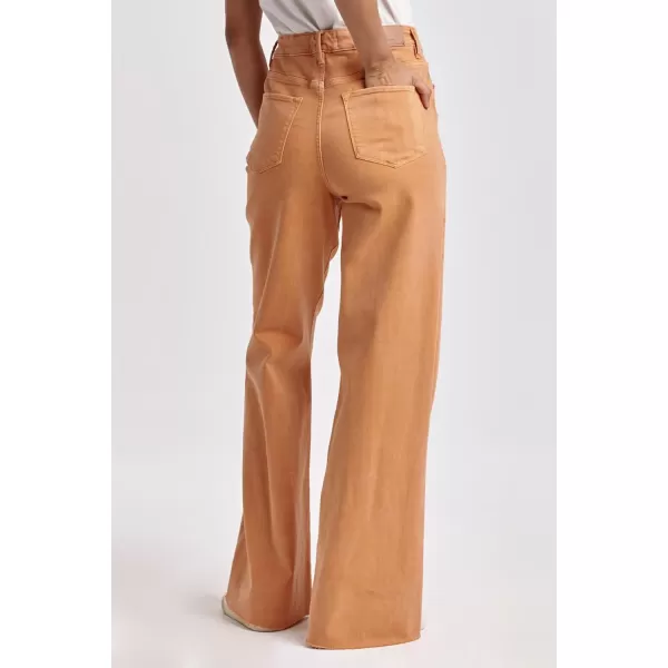 DEAR JOHN Women's Fiona Mid Rise Wide Leg Jeans