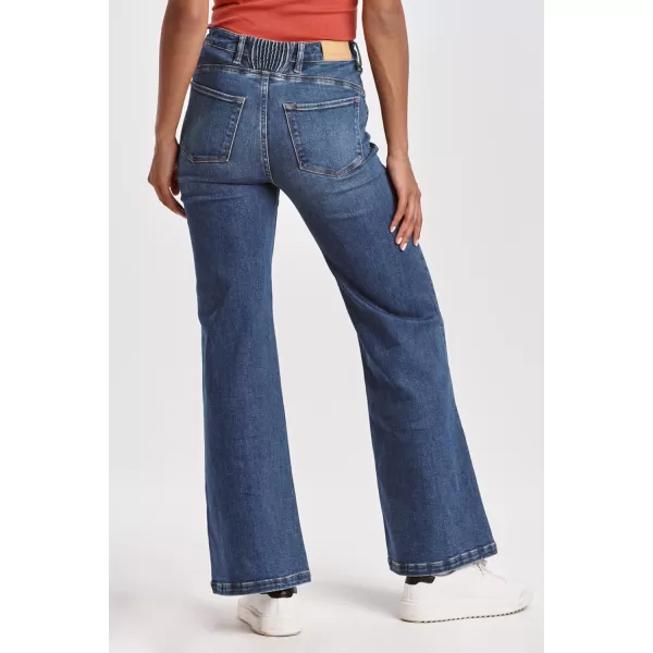 DEAR JOHN Women's Fiona Wide Leg Jeans