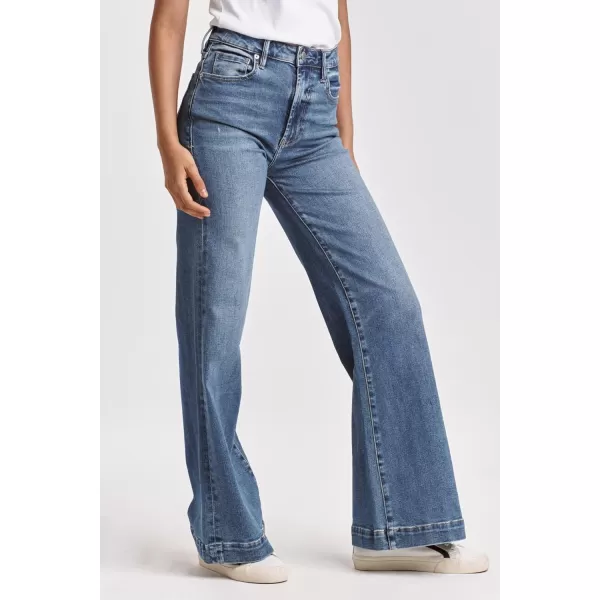 DEAR JOHN Women's Fiona Wide Leg Jeans