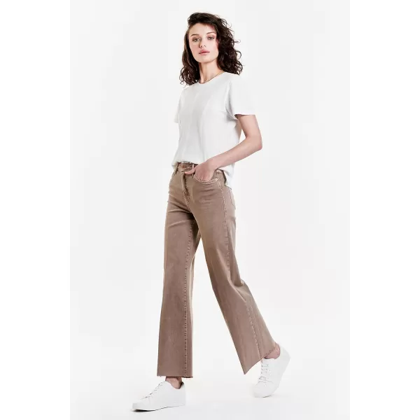 DEAR JOHN Women's Fiona Wide Leg Jeans
