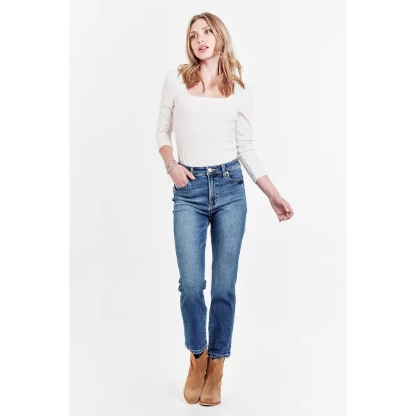 DEAR JOHN Women's Frankie Straight Jeans