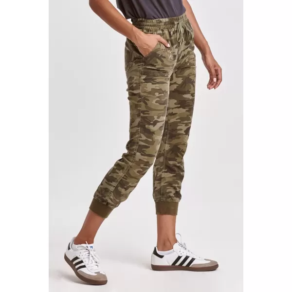 DEAR JOHN Women's Jacey Super High Rise Cropped Jogger Pants