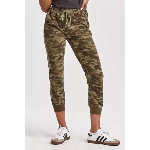 DEAR JOHN Women's Jacey Super High Rise Cropped Jogger Pants