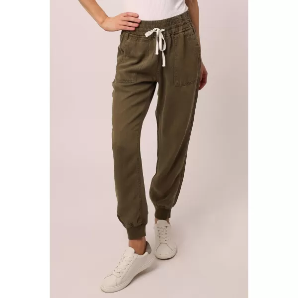 DEAR JOHN Women's Jacey Super High Rise Cropped Jogger Pants