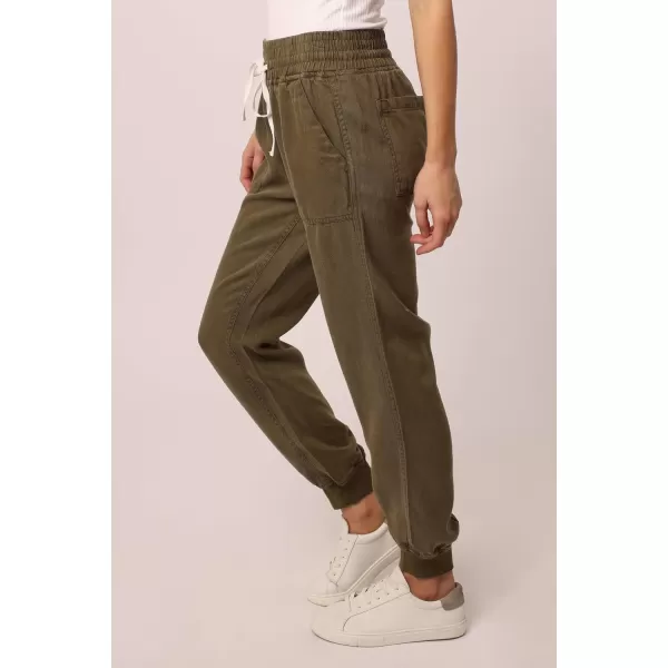 DEAR JOHN Women's Jacey Super High Rise Cropped Jogger Pants