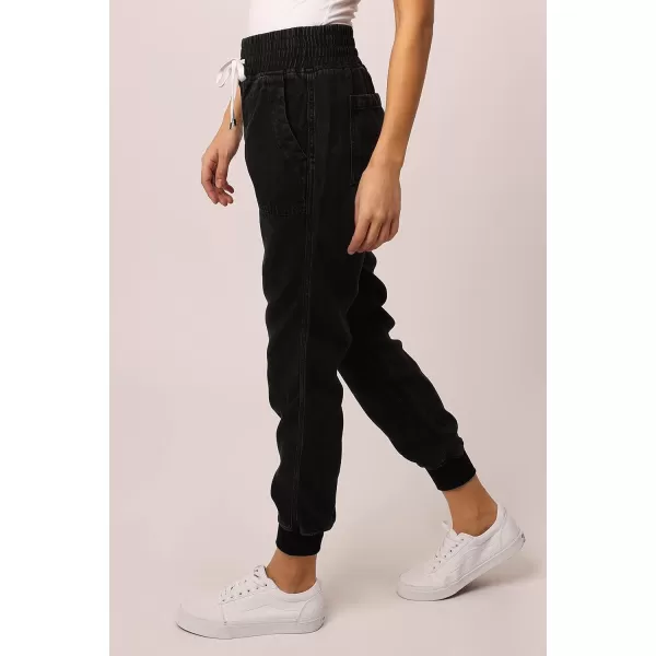 DEAR JOHN Women's Jacey Super High Rise Cropped Jogger Pants