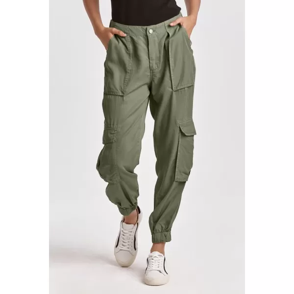 DEAR JOHN Women's Jacey Super High Rise Cropped Jogger Pants