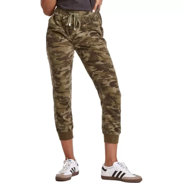 DEAR JOHN Women's Jacey Super High Rise Cropped Jogger Pants