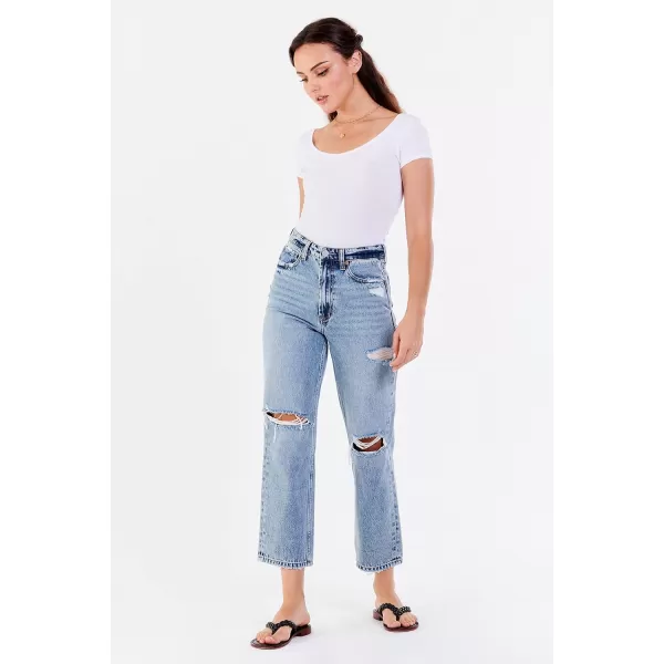 DEAR JOHN Women's 90s Straight Jeans