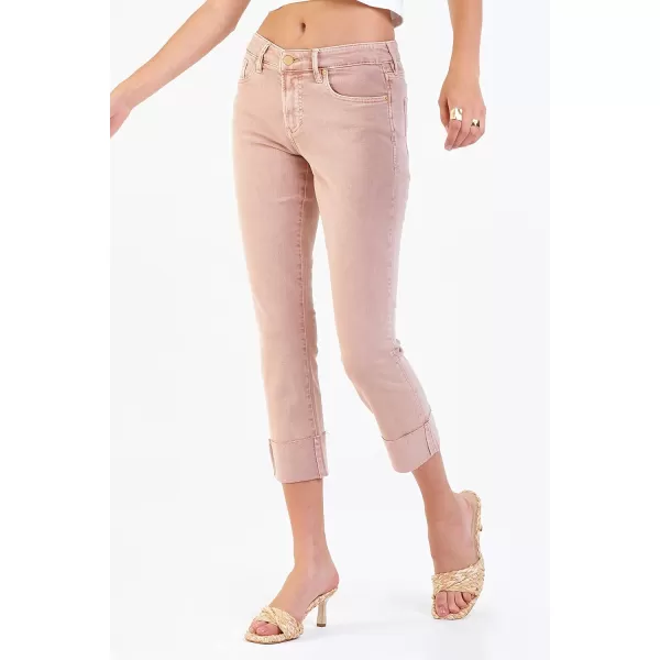DEAR JOHN Women's Blaire Cuffed Slim Straight Pants