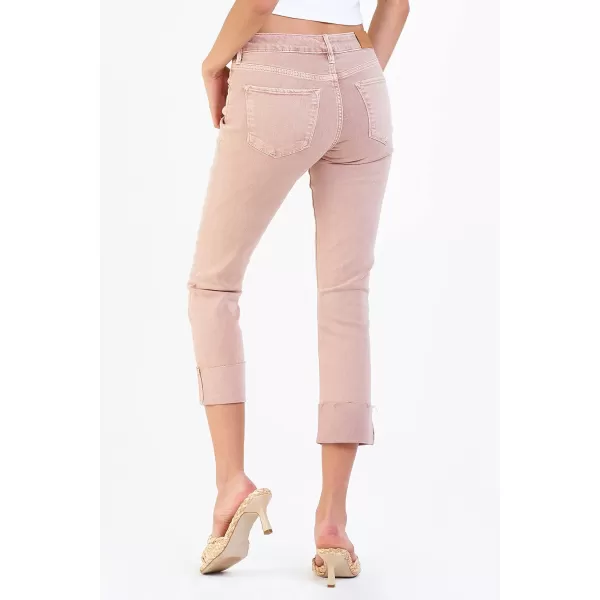 DEAR JOHN Women's Blaire Cuffed Slim Straight Pants
