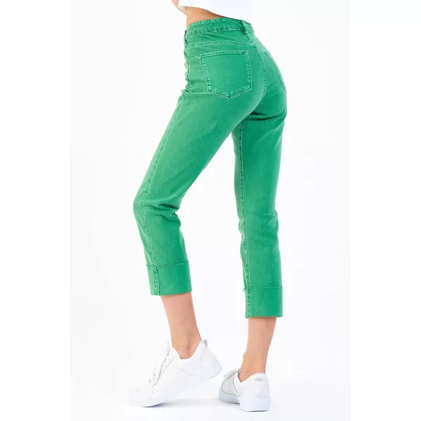 DEAR JOHN Women's Blaire Cuffed Slim Straight Pants