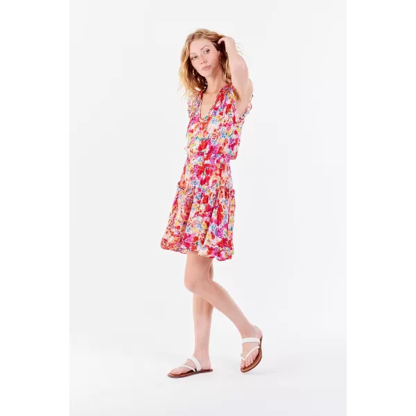 DEAR JOHN Women's Melodie Tiered Ruffle Dress