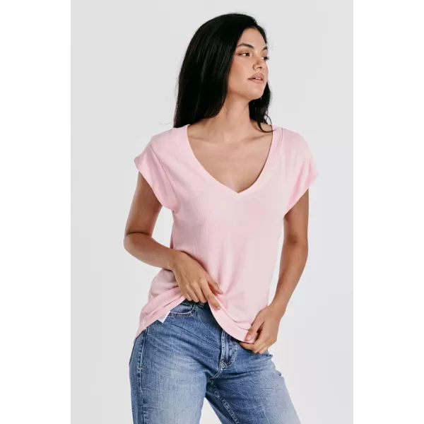 DEAR JOHN Women's Uri Thermal V-Neck Top