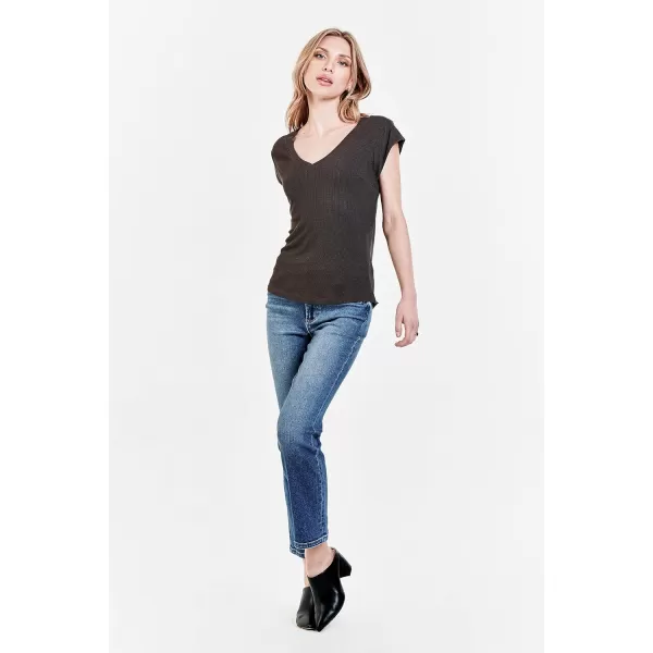 DEAR JOHN Women's Uri Thermal V-Neck Top
