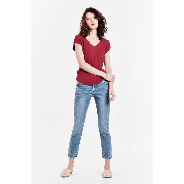DEAR JOHN Women's Uri Thermal V-Neck Top