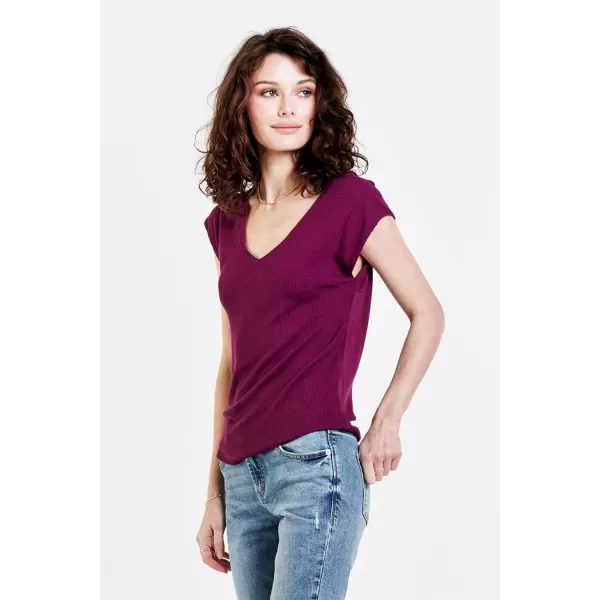 DEAR JOHN Women's Uri Thermal V-Neck Top