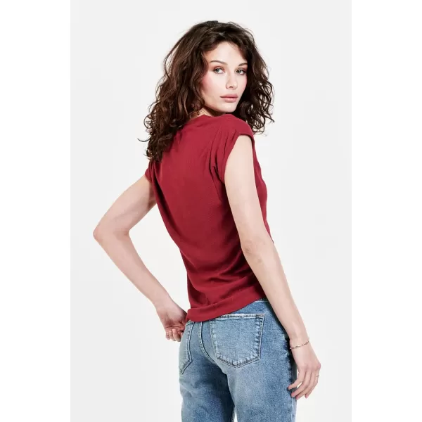 DEAR JOHN Women's Uri Thermal V-Neck Top