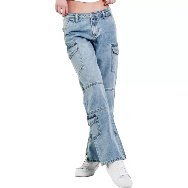 DEAR JOHN Women's Hudson Cargo Straight Jeans
