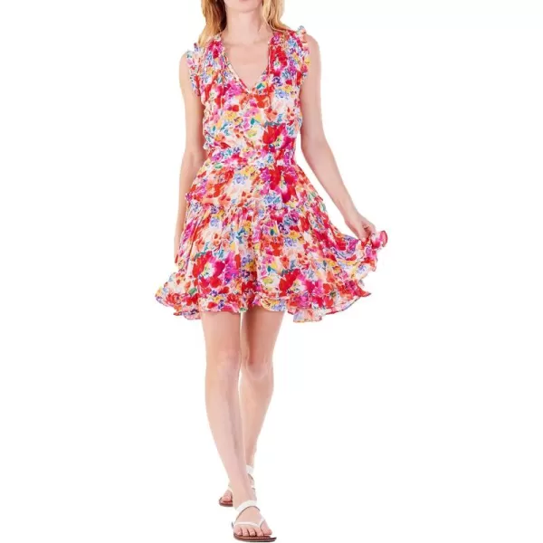 DEAR JOHN Women's Melodie Tiered Ruffle Dress