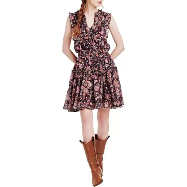 DEAR JOHN Women's Melodie Tiered Ruffle Dress