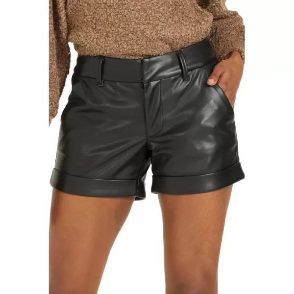 Black Vegan Leather