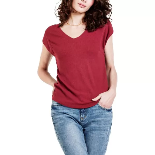 DEAR JOHN Women's Uri Thermal V-Neck Top