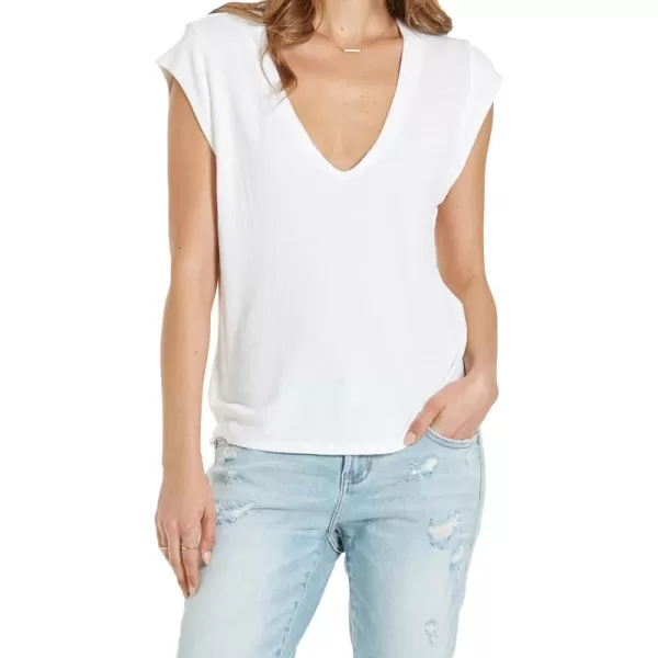 DEAR JOHN Women's Uri Thermal V-Neck Top