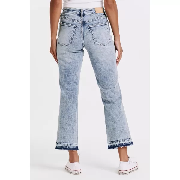 DEAR JOHN Women's 90's High Rise Ankle Straight Denim Jeans