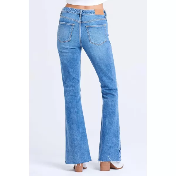 DEAR JOHN Women's Rosa High Rise Flare Jeans