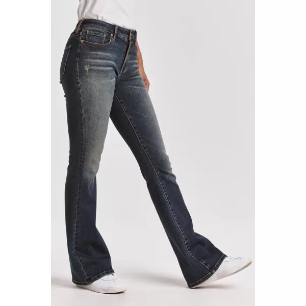 DEAR JOHN Women's Rosa High Rise Flare Jeans