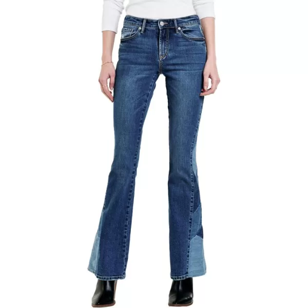 DEAR JOHN Women's Rosa High Rise Flare Jeans