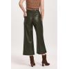 imageDEAR JOHN Audrey Womens Wide Leg Jeans High RiseHunter Green Vegan Leather